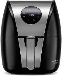 Fritadeira Air Fryer Britânia Bfr41pi Digital Inox 1500w Cor Preto