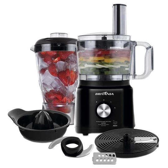 multiprocessador britânia all in one 900w bmp900bp black turbo liquidificador preto copiar