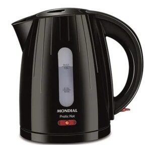CHALEIRA ELÉTRICA TÉRMICA CE-07 PRATIC HOT  MONDIAL COR PRETO
