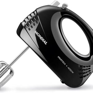 Batedeira de Mão Mondial Prática B-43 400W 127V Preto
