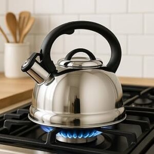 Chaleira Brinox Roma Inox 2,7 L com Apito